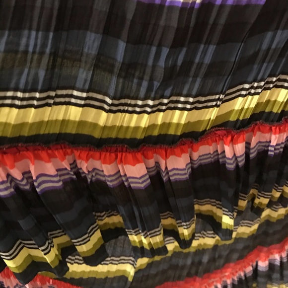 Free people multicolored high/low maxi skirt - Picture 4 of 8